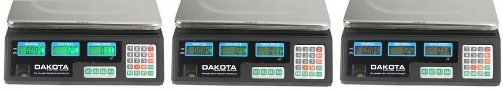 Waga Sklepowa Kalkulacyjna Elektroniczna 40Kg /2G