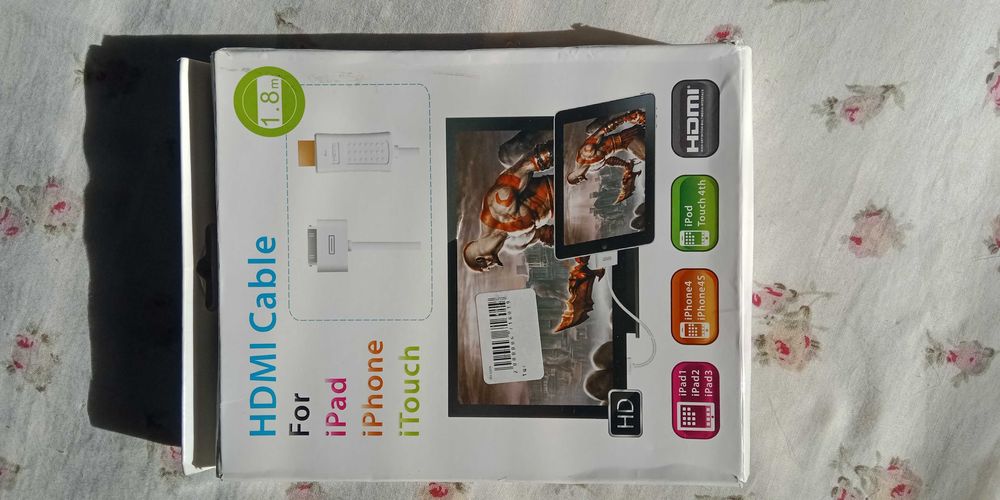 Hdmi iphone apple кабель для айфона айпада 4я версия