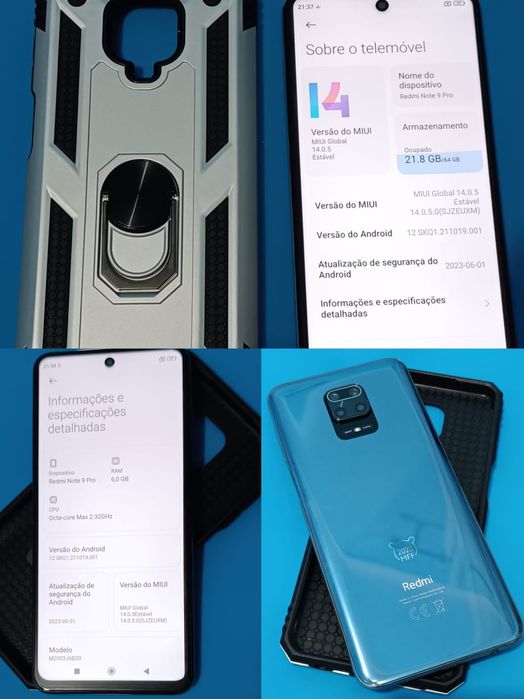 Xiaomi Redmi Note 9 Pro 6/64g
Usado e
