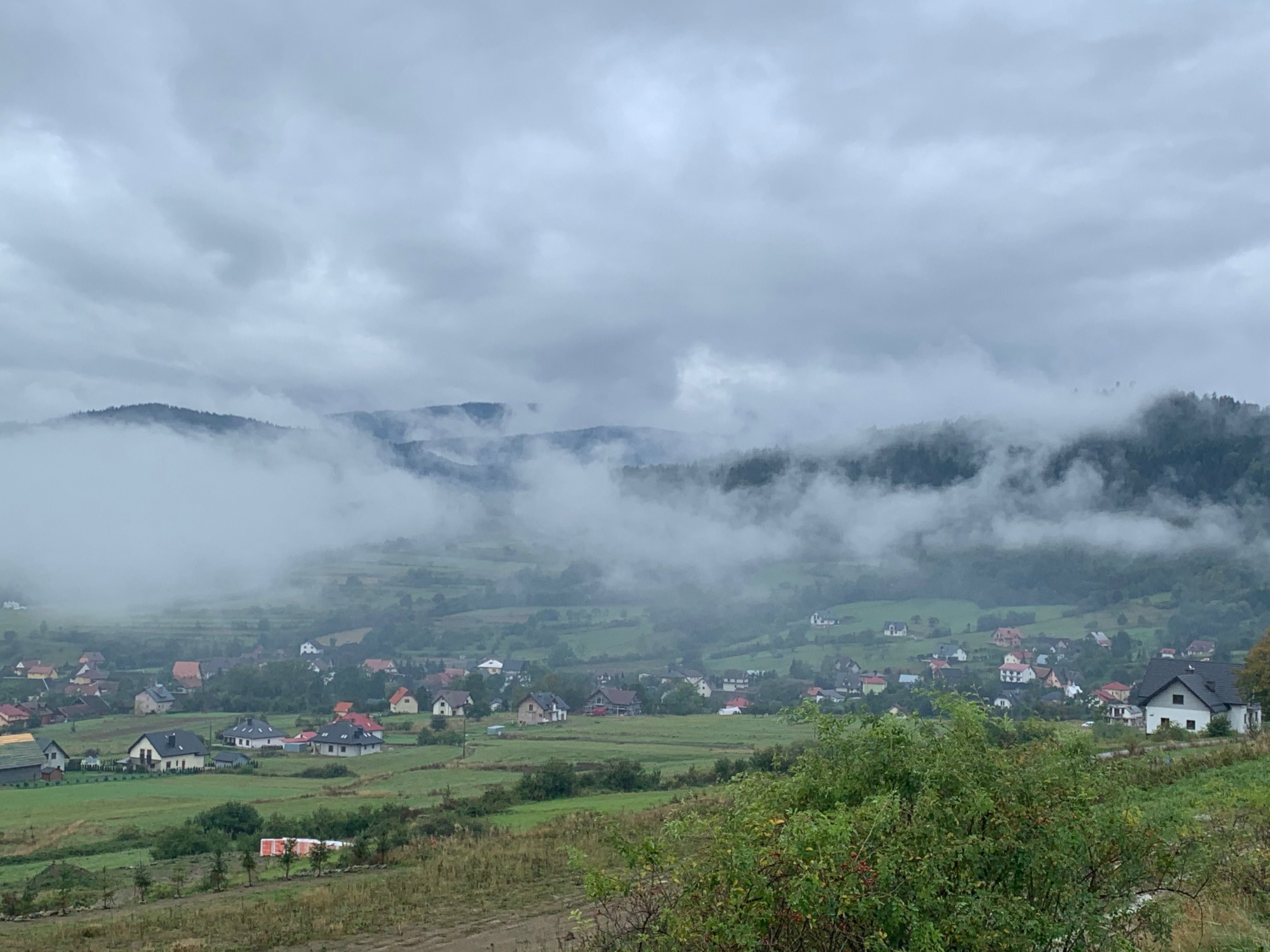Domek w górach ze strefą relaksu. . Gorce, Beskid Wyspowy.