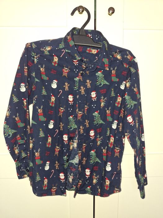 Koszula świąteczna 116 KappAhl