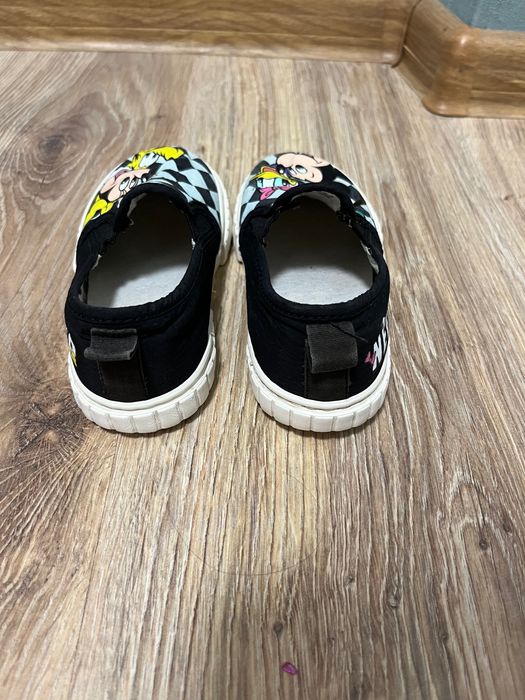 Слипоны Zara мокасины кеды 26 16см