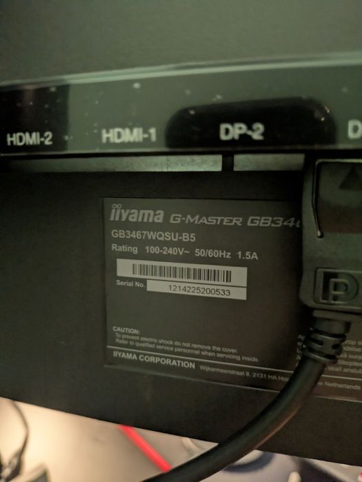 Monitor iiyama 34 cale