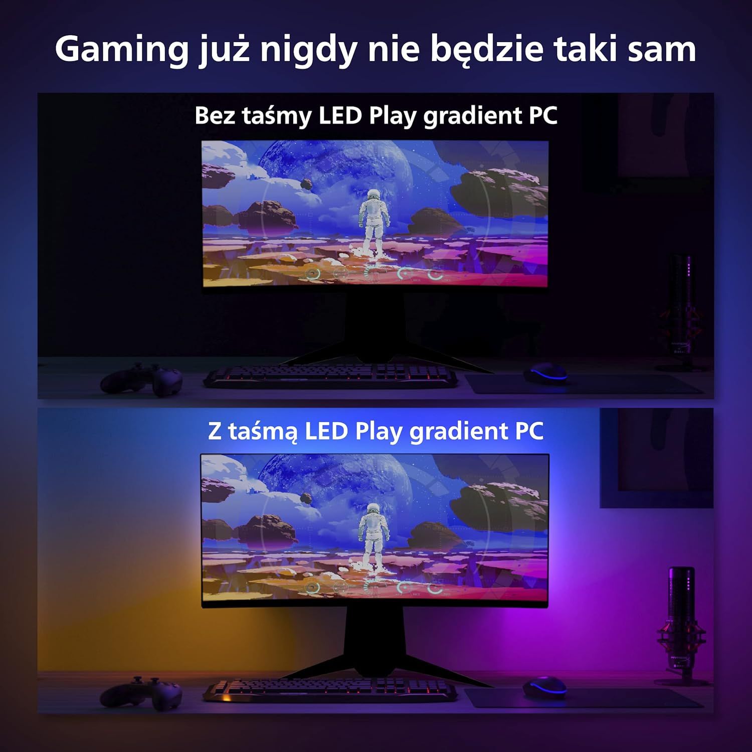 Philips Hue Play Gradient Taśma Led do monitora 32