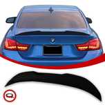 BMW F36 Tylny Spoiler Lotka na Klapę PSM LOOK CZARNY POŁYSK