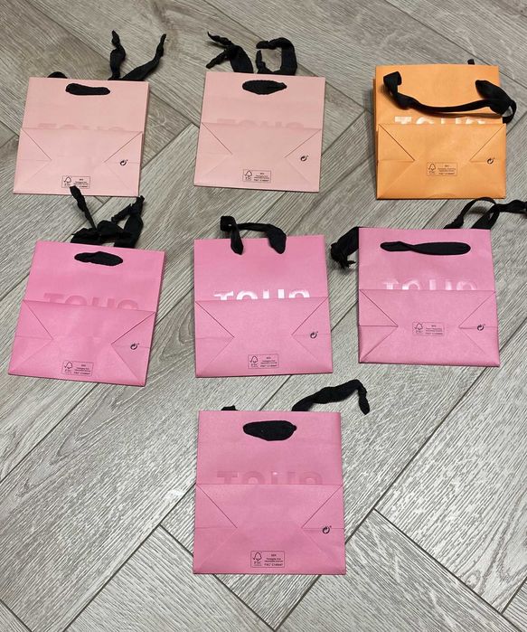 Torebki prezentowe Tous małe 15x14cm