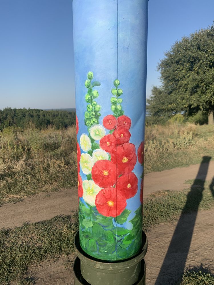 Тубус от снаряда ,капсула мира