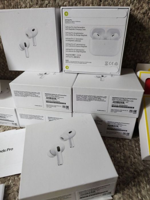 Airpods pro 2, шумоподавління та прозорість чіп airoha бездротові наву