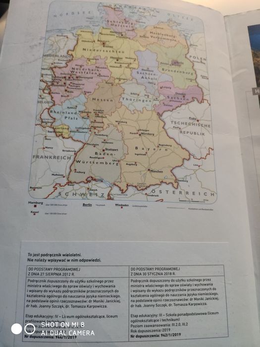 Podręcznik Perfekt 1. Pearson.