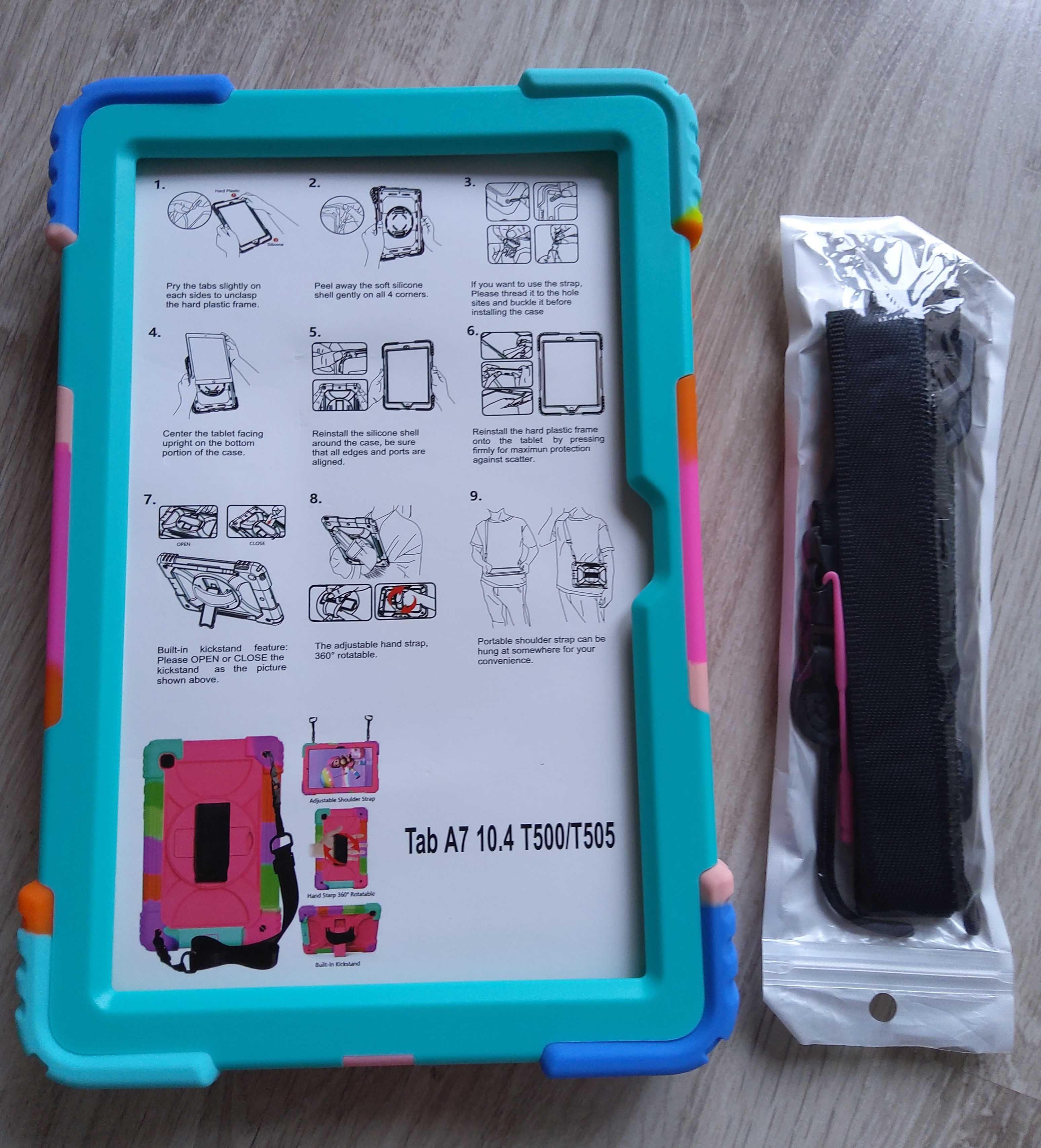 Pancerne etui case obudowa do Samsung Tab A7 10.4 cali T500/T505