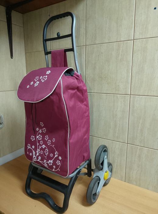 Duży solidny mocny wózek torba na zakupy CasaSi Buddy