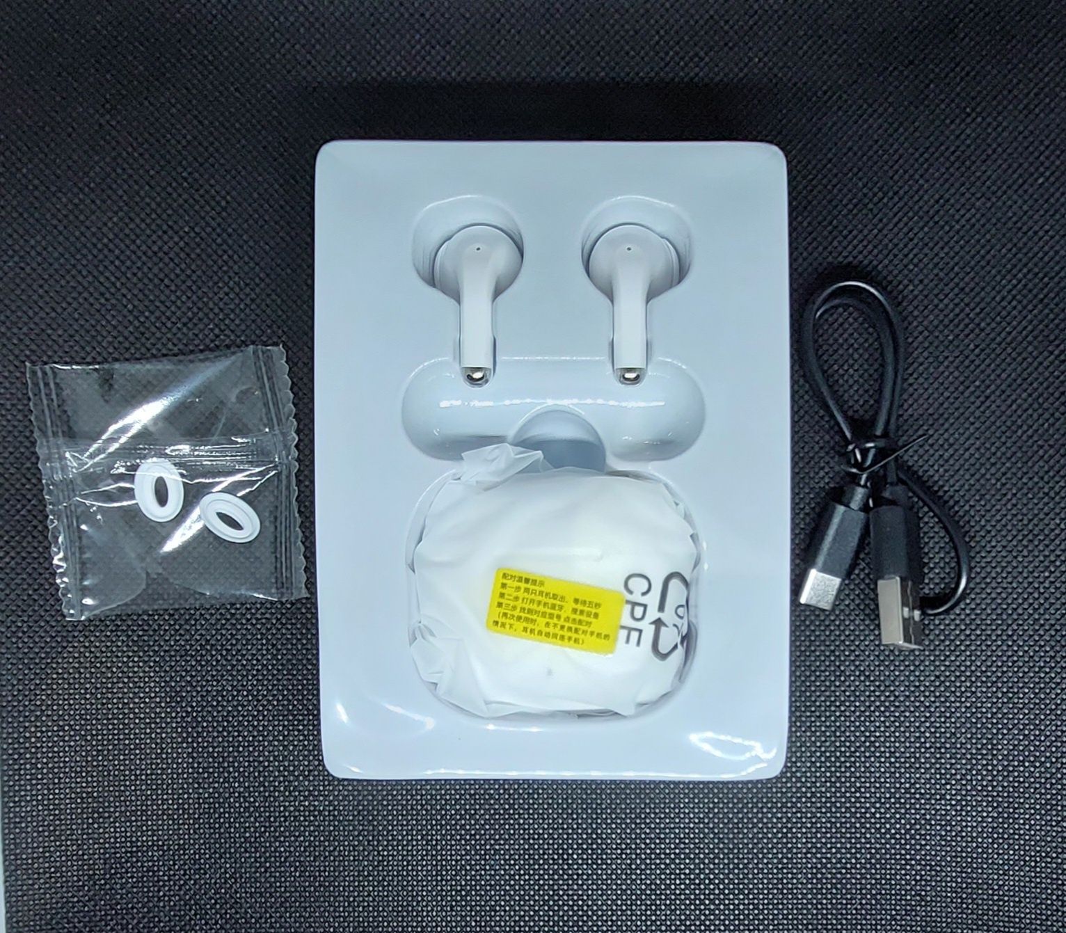 Słuchawki bezprzewodowe Lenovo LivePods LP40 pro - białe