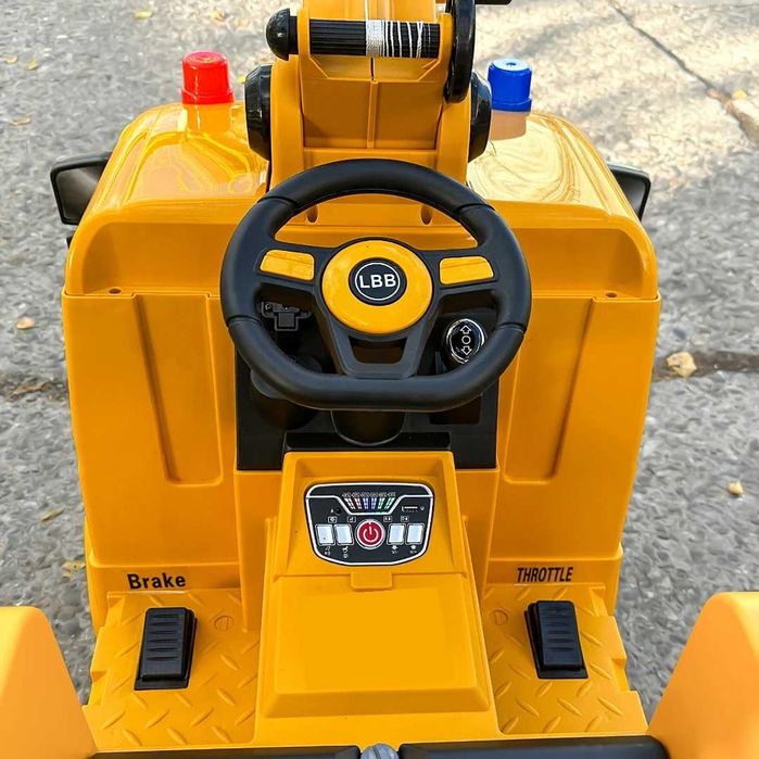 TIR SCANIA R500 DŹWIG ŻURAW Ciągnik Elektryczny Auto Akumulator DZIECI