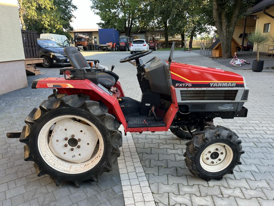 Traktorek yanmar fx175 17 km 4x4 3 cylindry dobry stan