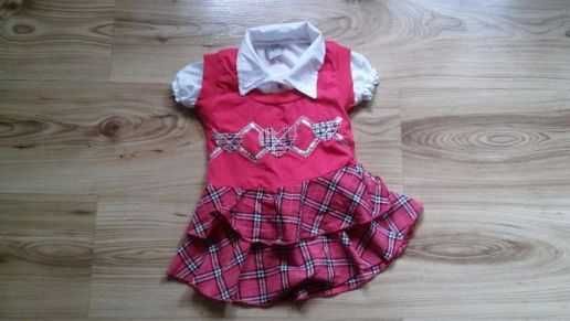 Sprzedam sukieneczkę z koszulą