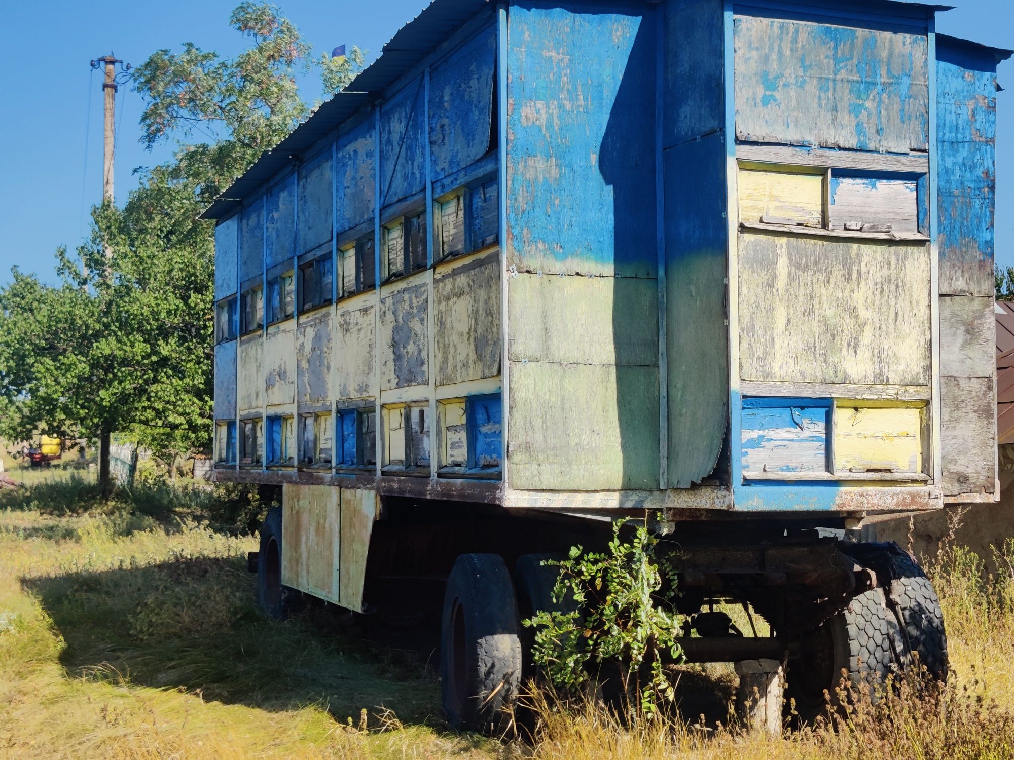 Торг Бджолопавільйон 60 пчелопавильон пасіка прицеп камаз вулик