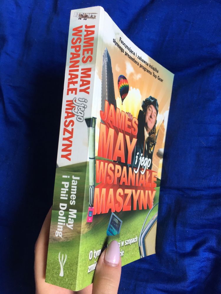 Książka James May i jego wspaniałe maszyny