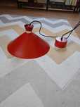 Lampa wisząca metalowa