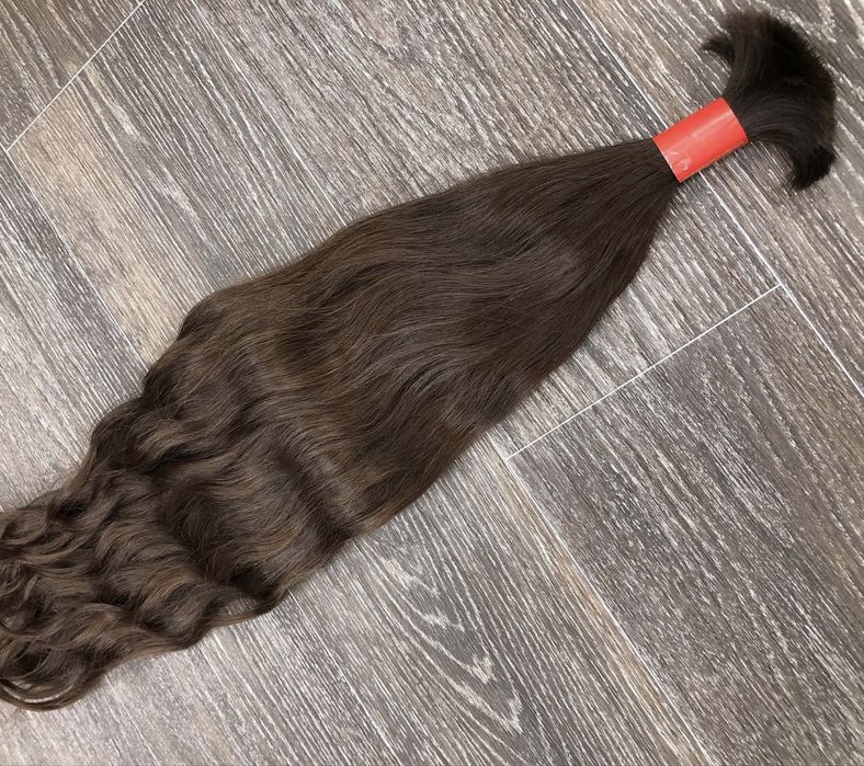 2) wlosy dziewicze 54 cm 110 gr