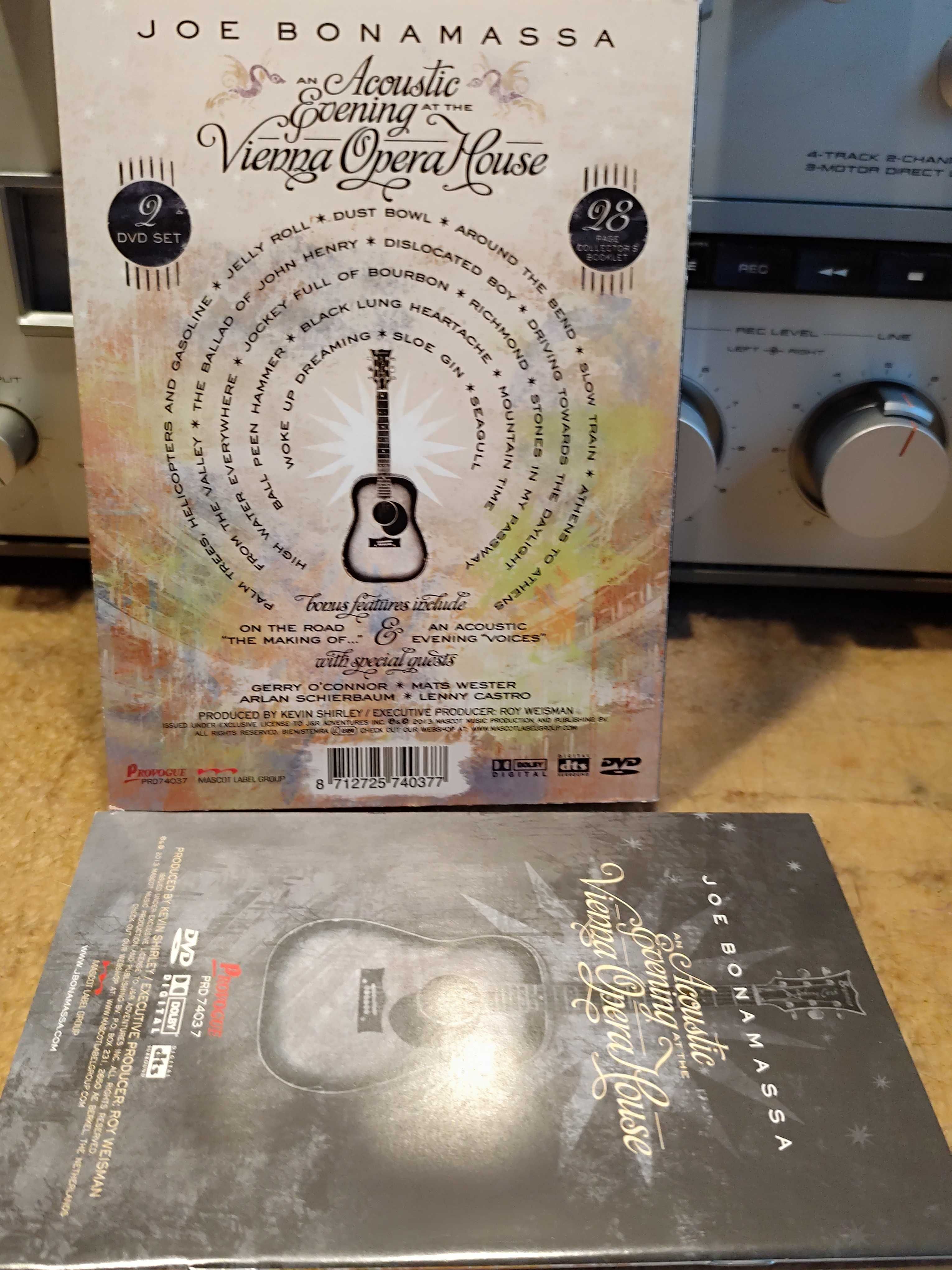 DVD Joe Bonamassa " an Acoustic Evening at the Vienna Opera House"
