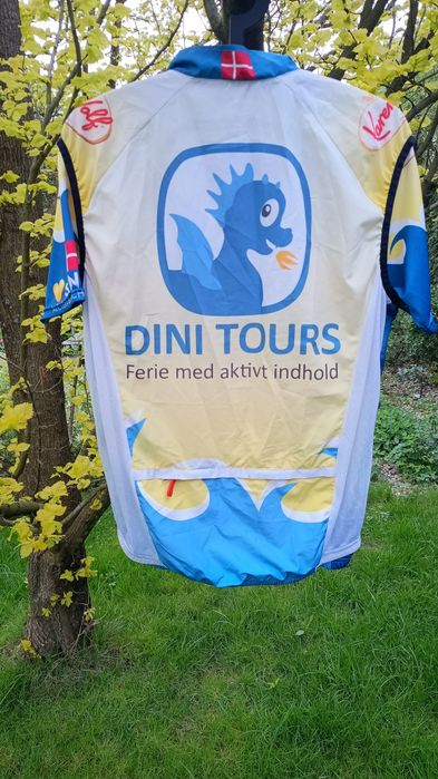 Zestaw  Koszulka z krótkim rękawem oraz kamizelka rowerowa, Roz. XS-XL