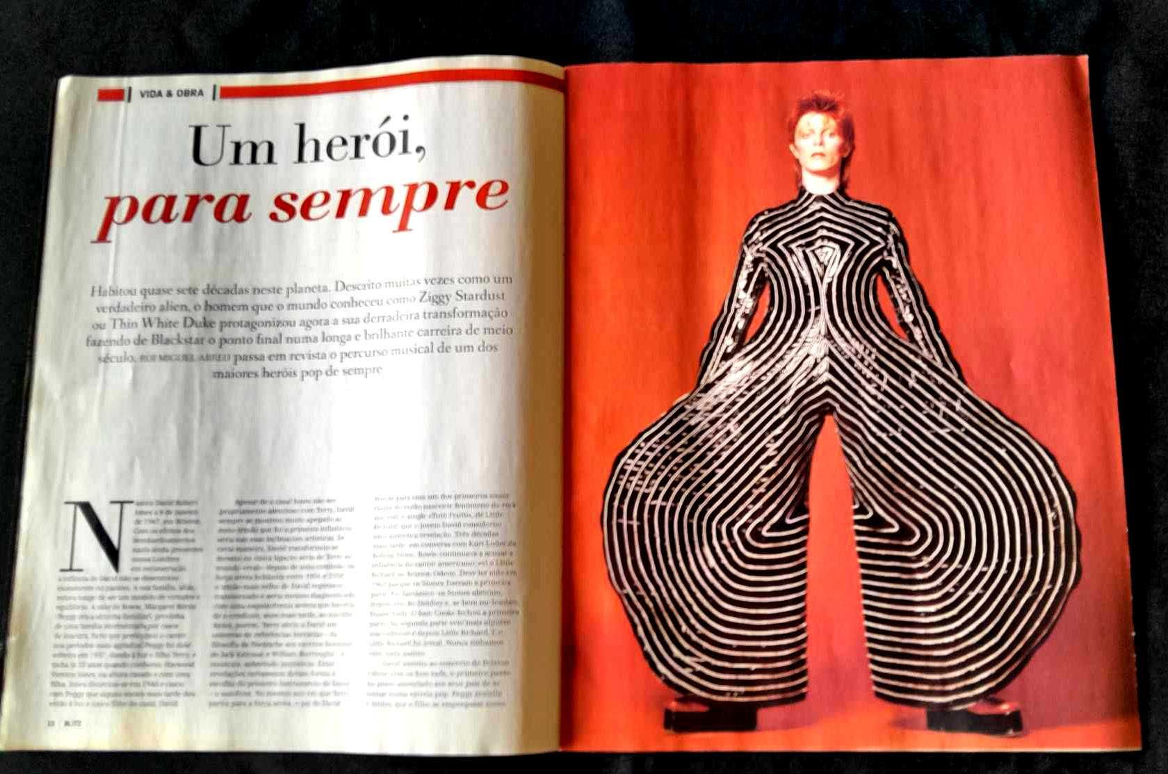 David Bowie - Revista Blitz, Edição Extra NOVA