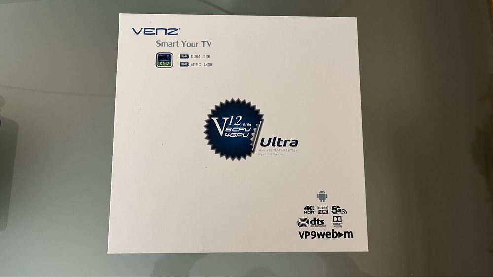 Venz V12 ULTRA Android TV Stream Box