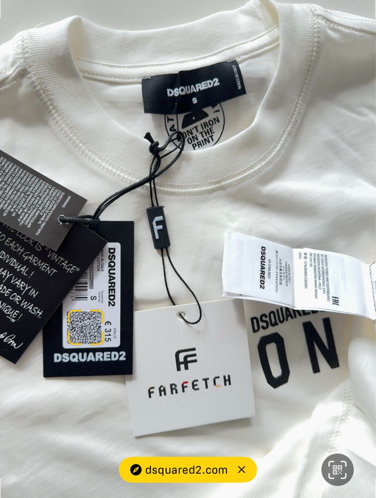 Dsquared koszulka męska t-shirt