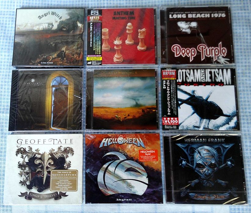 CD's Metal, novos e selados...