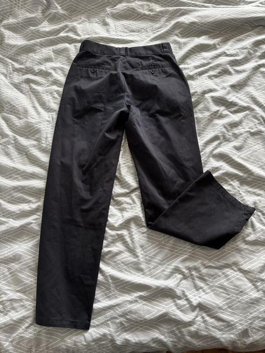 Czarne spodnie garniturowe H&M 36