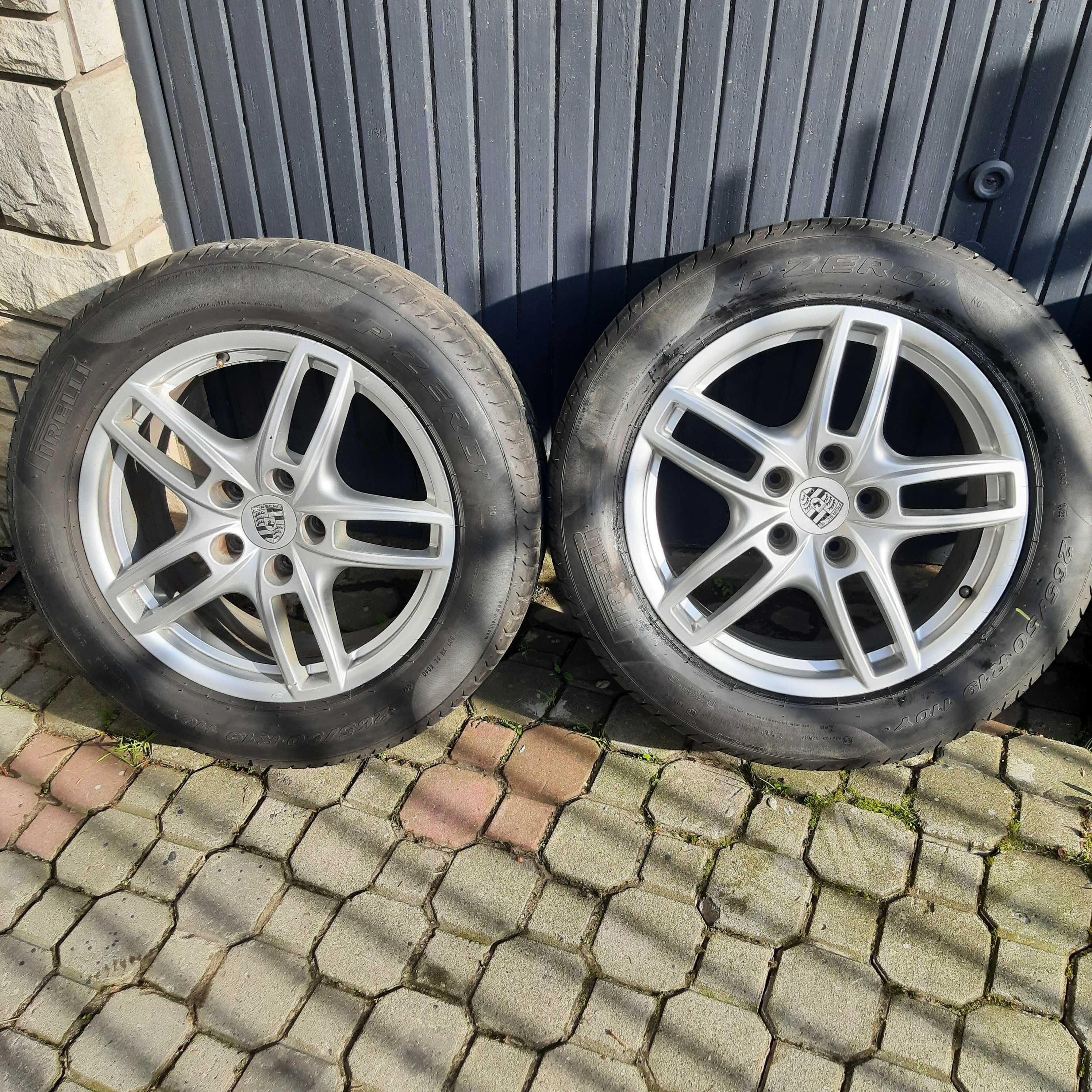 felgi z oponami Porsche Cayenne II 7P5