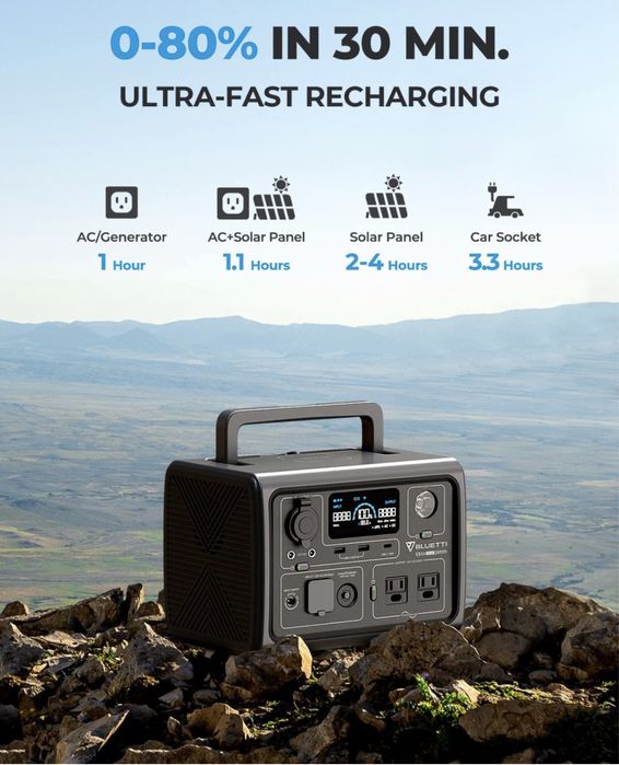 Зарядная станция BLUETTI Portable Power Station EB3A
