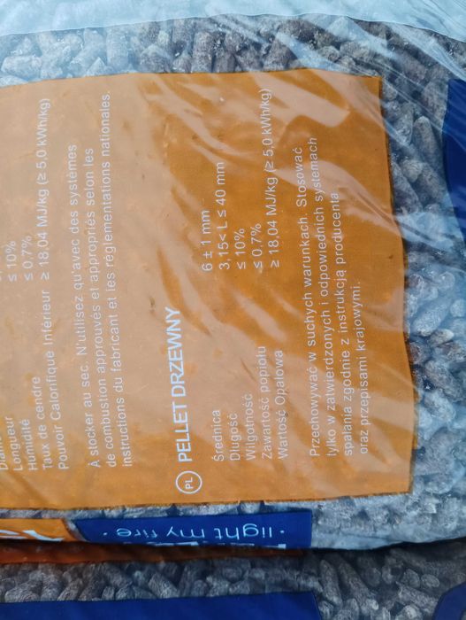 Pellet iglasty sosna 6mm A1 /En plus