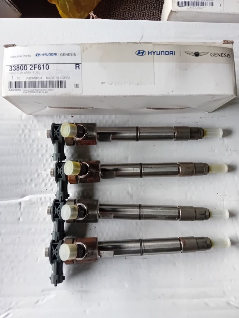 Komplet wtrysków Kia Sorento3 ,Hyundai 2,2 CRDI