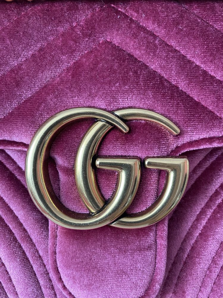 Torebka Gucci Marmont Velvet