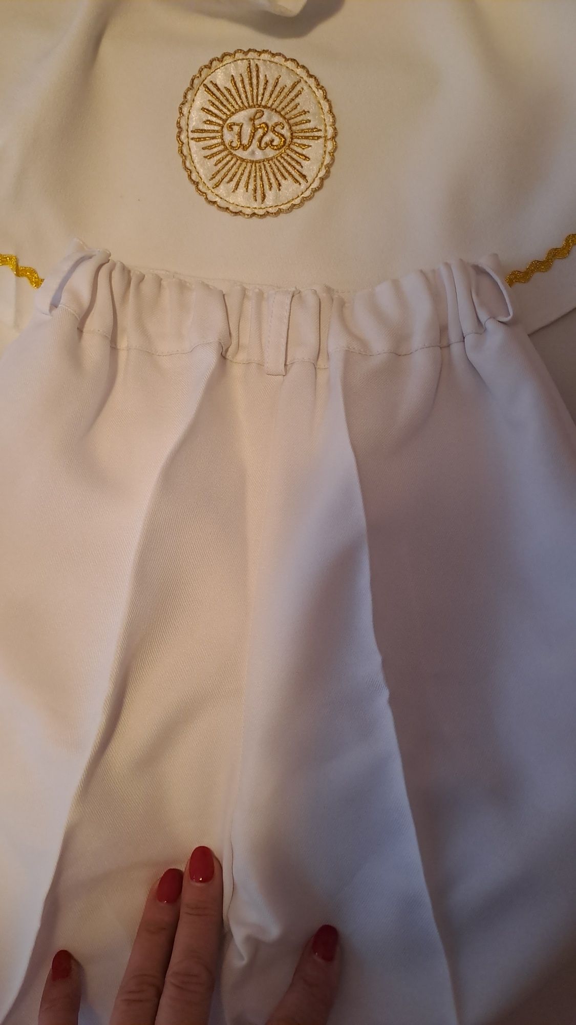 Alba długa plus spodnie, wzrost 128cm