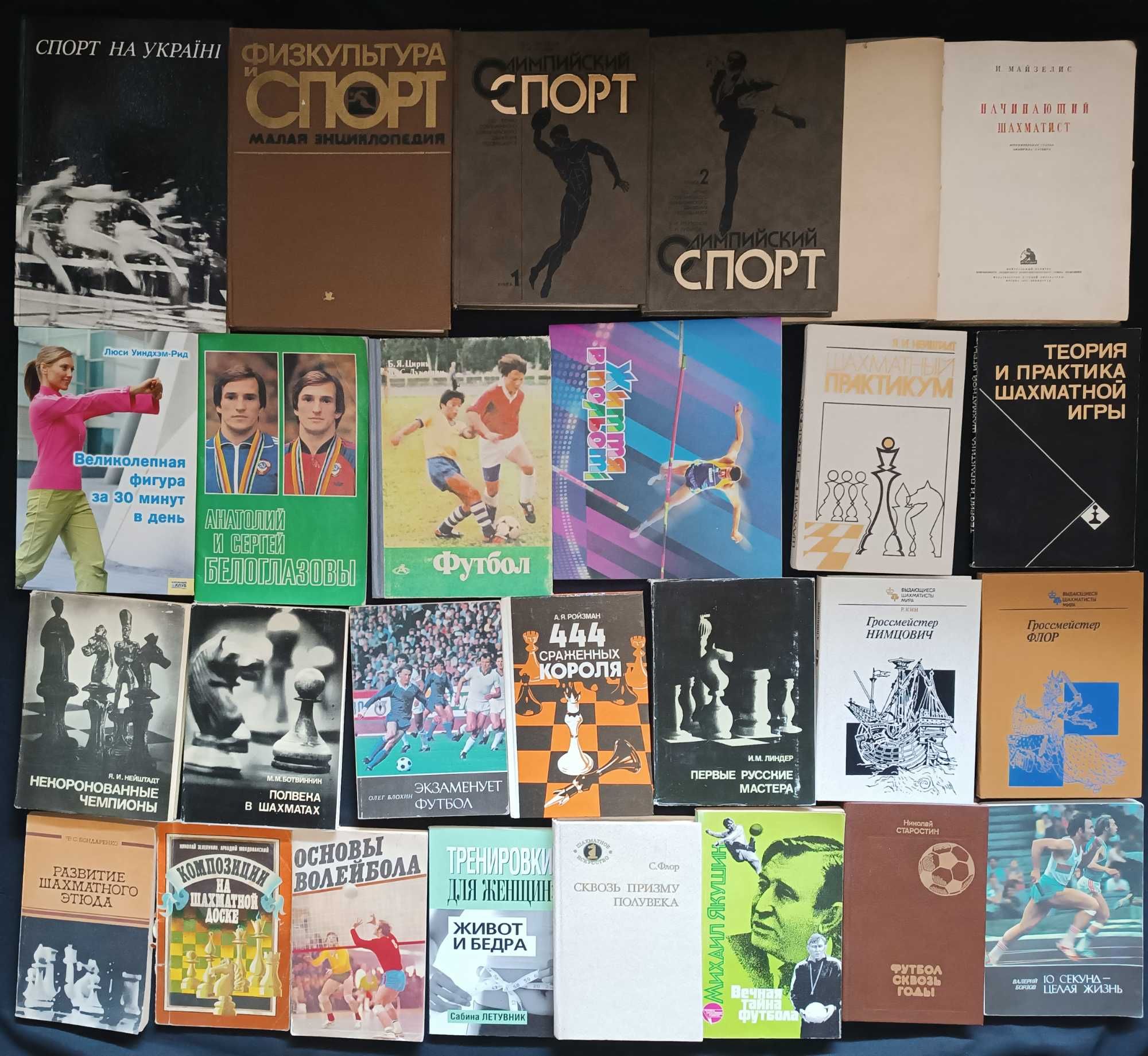 Велика підбірка книжок по шахам, та різному спорту 24