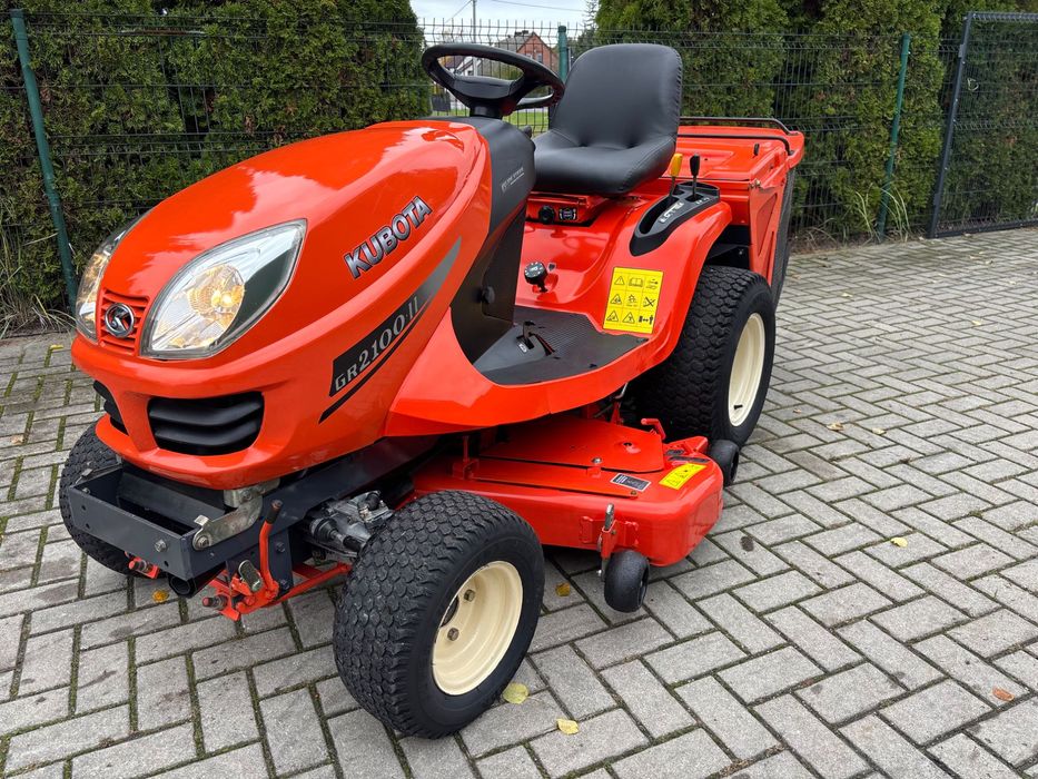 Traktorek kosiarka Kubota gr2100-2 diesel kosz Iseki John deere Stiga