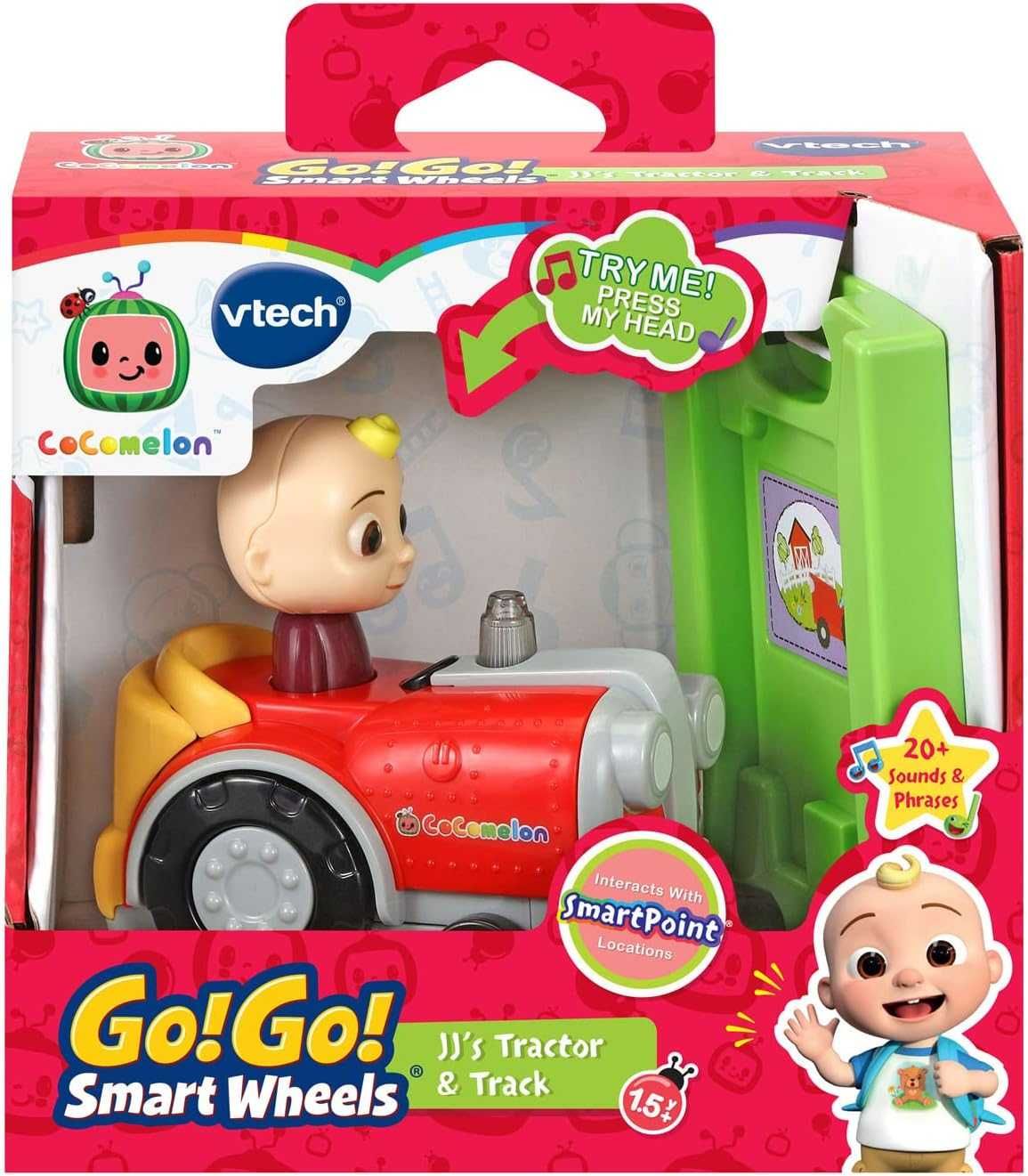 Втеч Кокомелон Джей Джей трактор VTech CoComelon Go! Go! JJ's Tractor