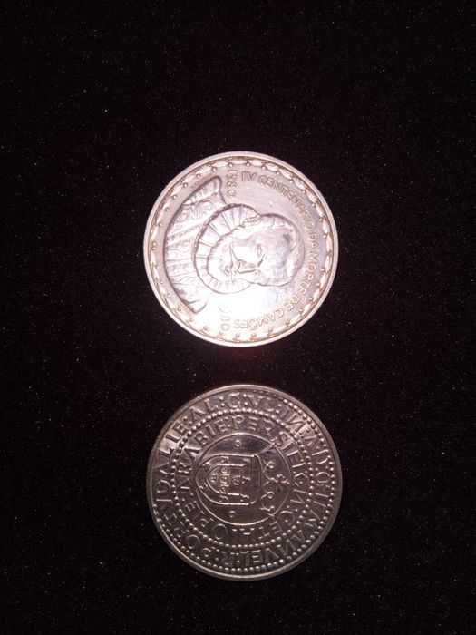 Set moedas de 1000 escudos em prata