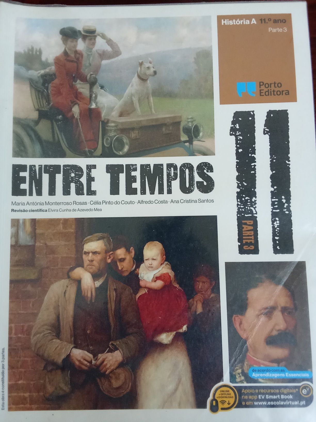 Vendo manual História A parte 3  11°Ano