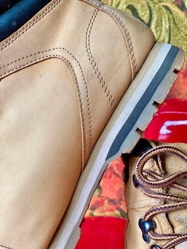 Ботинки CROPP кожаные. Ботиночки. Сапоги. Ботинки по типу Timberland