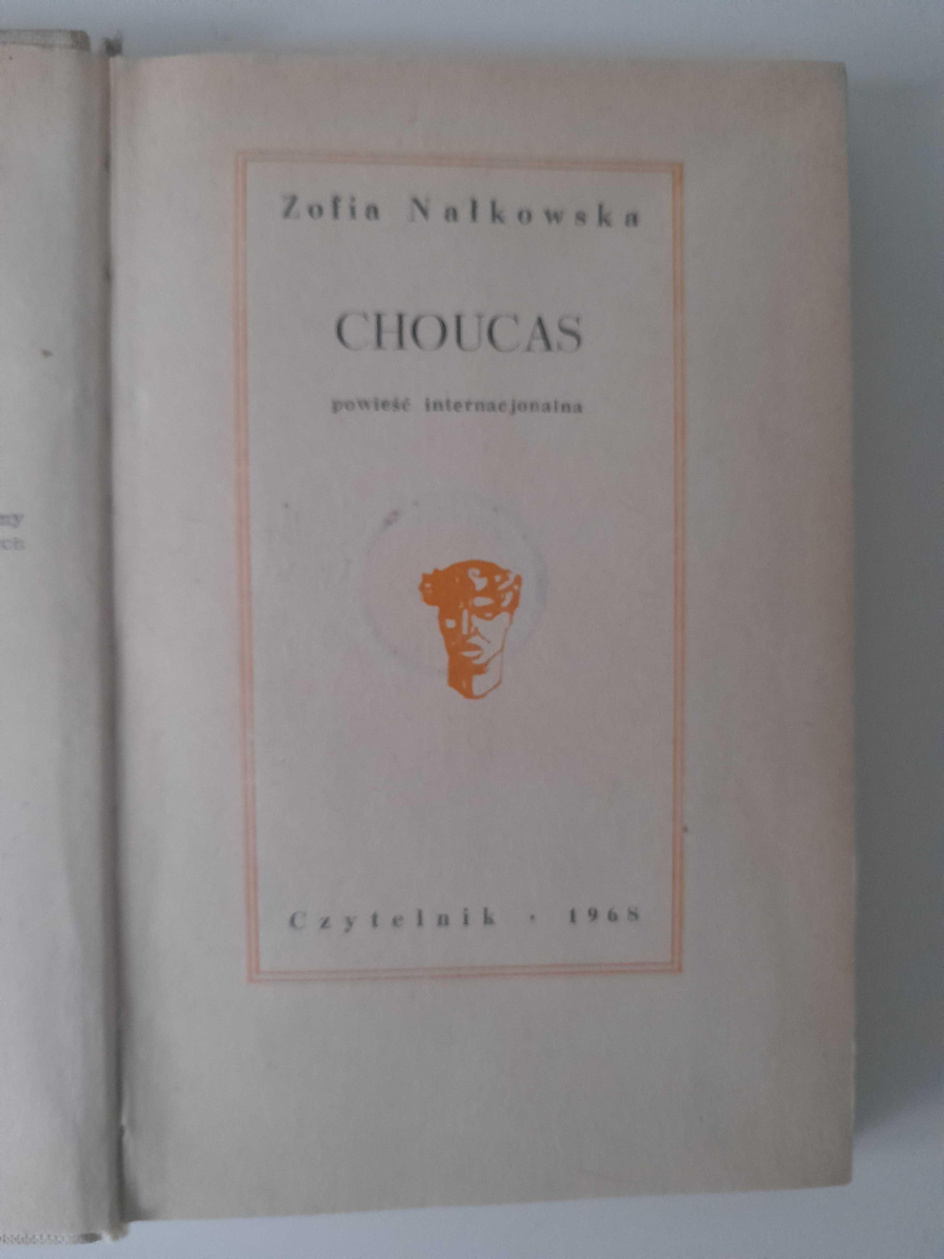 Choucas - powieść internacjonalna Zofia Nałkowska