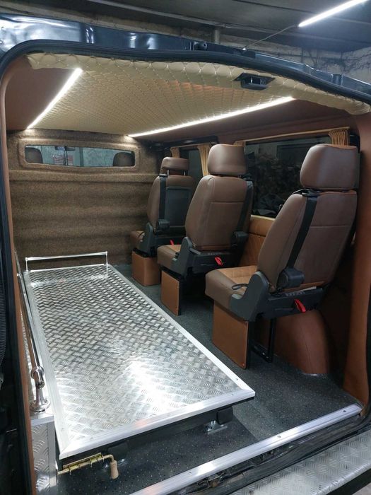 Переобладнання бусів всіх марок та моделей. Перетяжка, Обшивка салонів