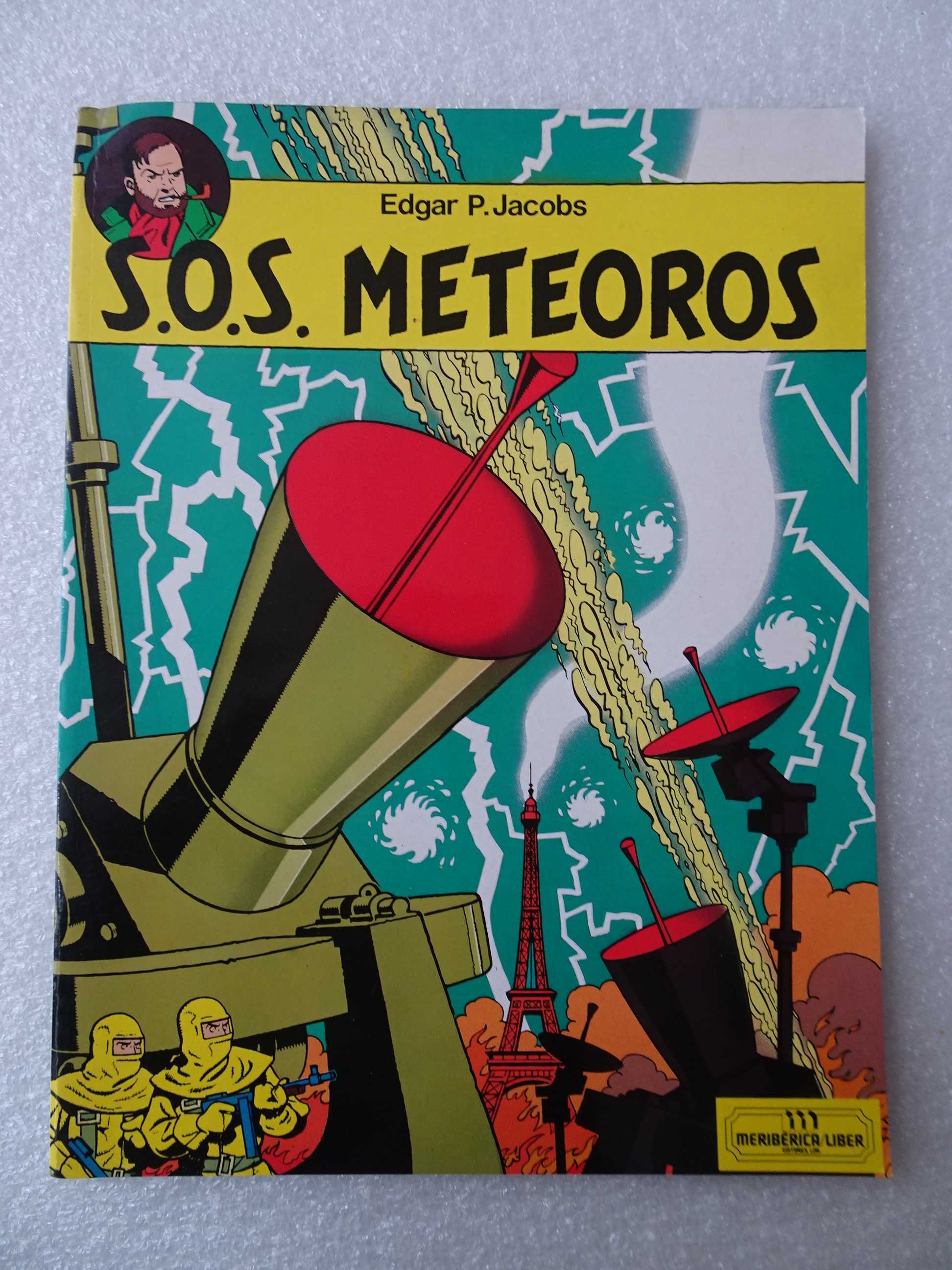 Livro Meribérica - Edgar P. Jacobs - S.O.S. Meteroros