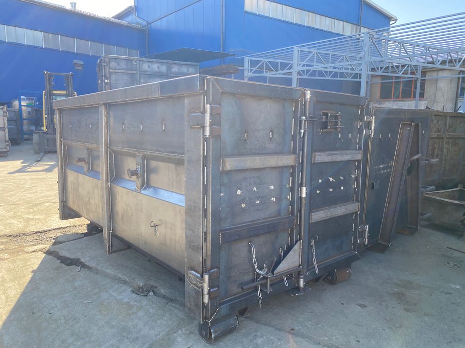 Kontenery typu hakowiec KP 10 otwarty odpady śmietnik recykling