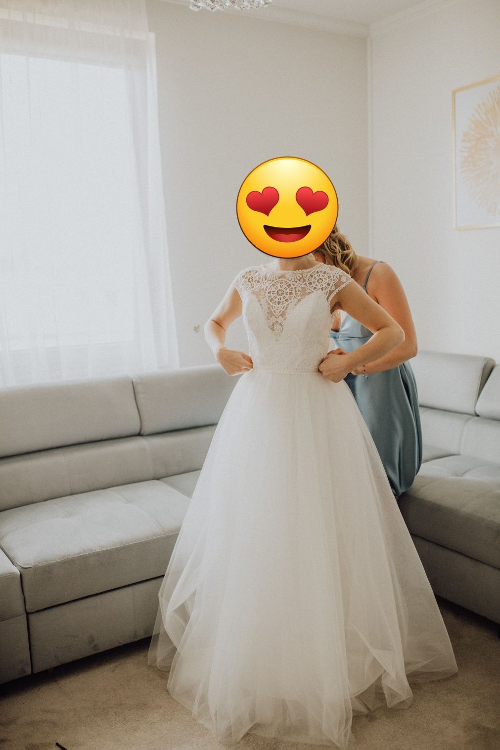 Suknia ślubna Koronkowe suknie xs 164+7cm