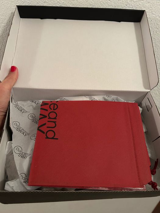 Sapatos de dança muito elegantes