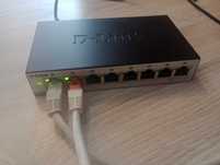 Switch D-Link DGS-1100 8 portowy 8x1Gbps zarządzalny QOS VLAN