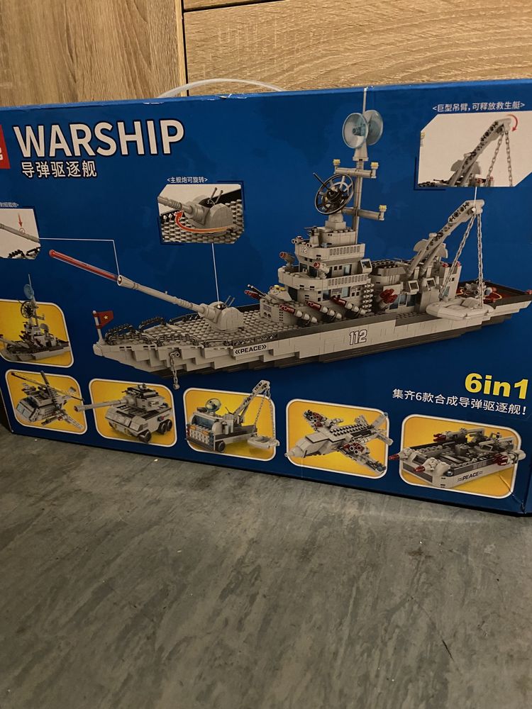 Lego warship nowe
